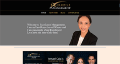 Desktop Screenshot of excellencemanagement.com